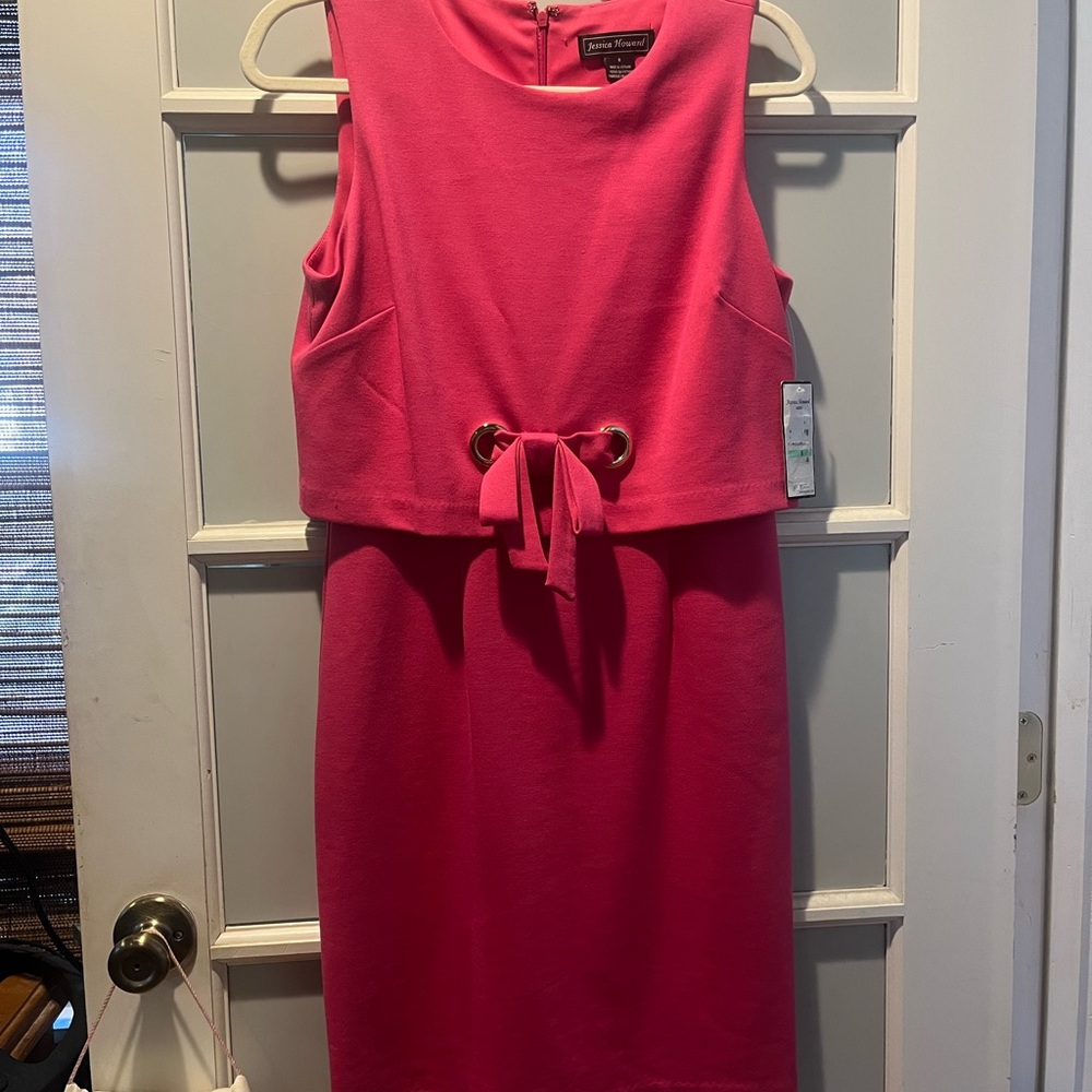 Jessica Howard “Missy” Pink Sleeveless Dress